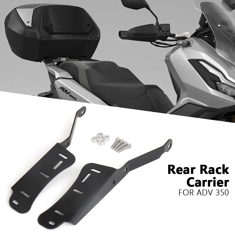 

Motorcycle Accessories Rear Cargo Luggage Rack Extended Carrier Bracket Black For Honda ADV 350 ADV350 adv350 Adv 350