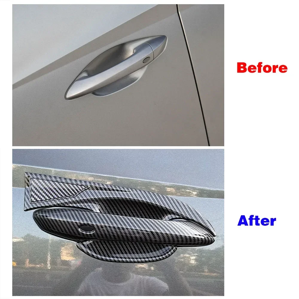 For Hyundai Tucson NX4 2021-2025 Car Exterior Parts Chromium Styling Door Handle Bowl Cover Trim Garnish Anti Scratch