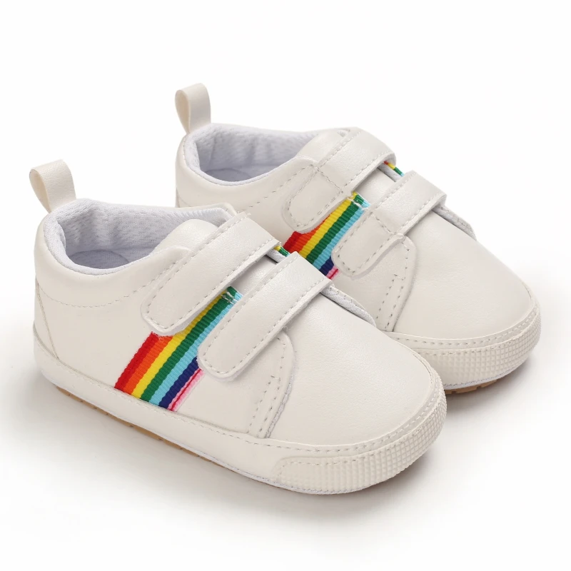 

New Spring And Autumn Women's Treasures Colorful Baby Shoes Sneakers Baby Rubber Shoes Cartoon Cloud Baby Shoes