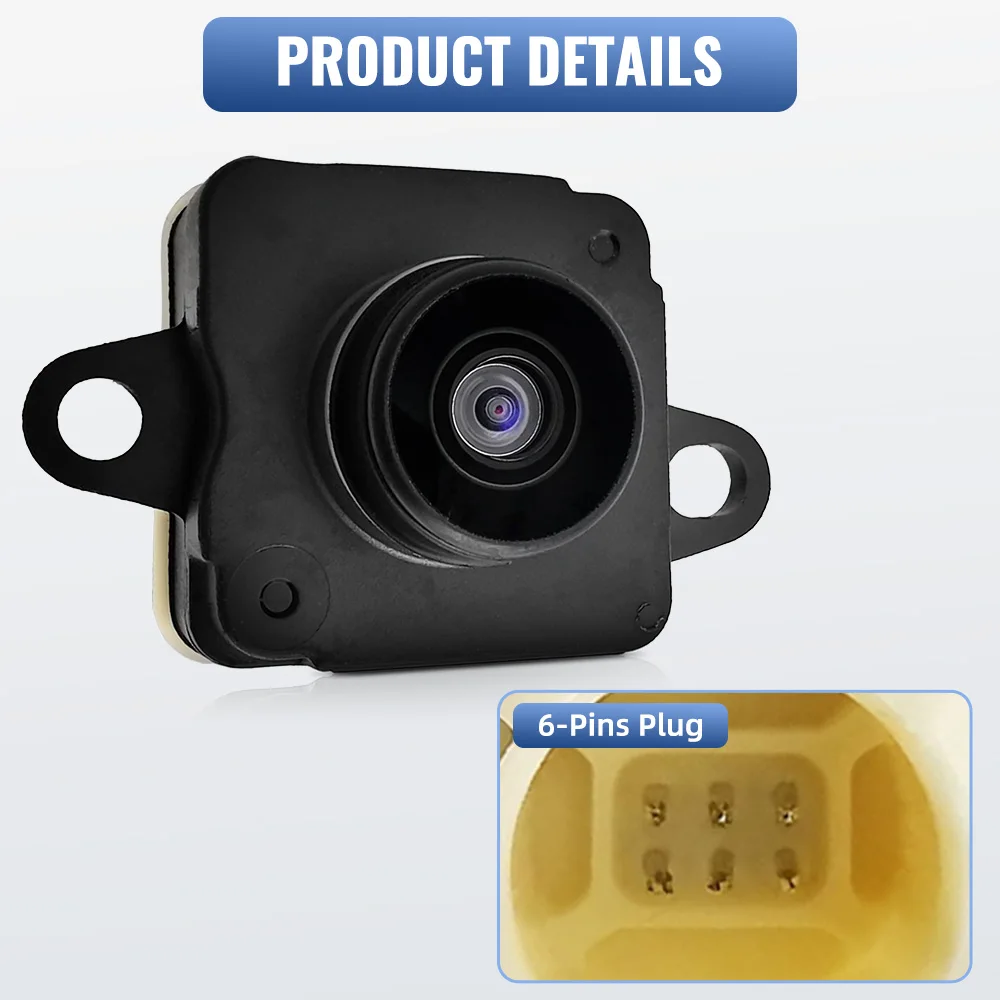 

68210236AE 6 Pins Rear View Parking Assist Backup Camera For Dodge Charger 2015 2016 2017 Car Rearview Camera Accessories