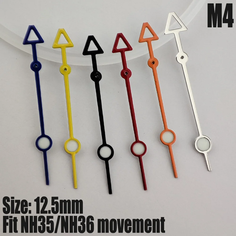 Watch Hands NH35/NH36 Hands Green Light Emitting Pointer NH35 Second Hands Watch Accessories Suitable For NH35/NH36 Movement m4