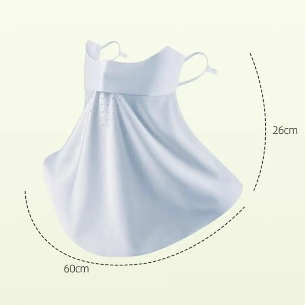 Ледяная шелковая солнцезащитная маска, модная дышащая тонкая бесследная маска, маска с защитой от ультрафиолета, велосипед, велоспорт