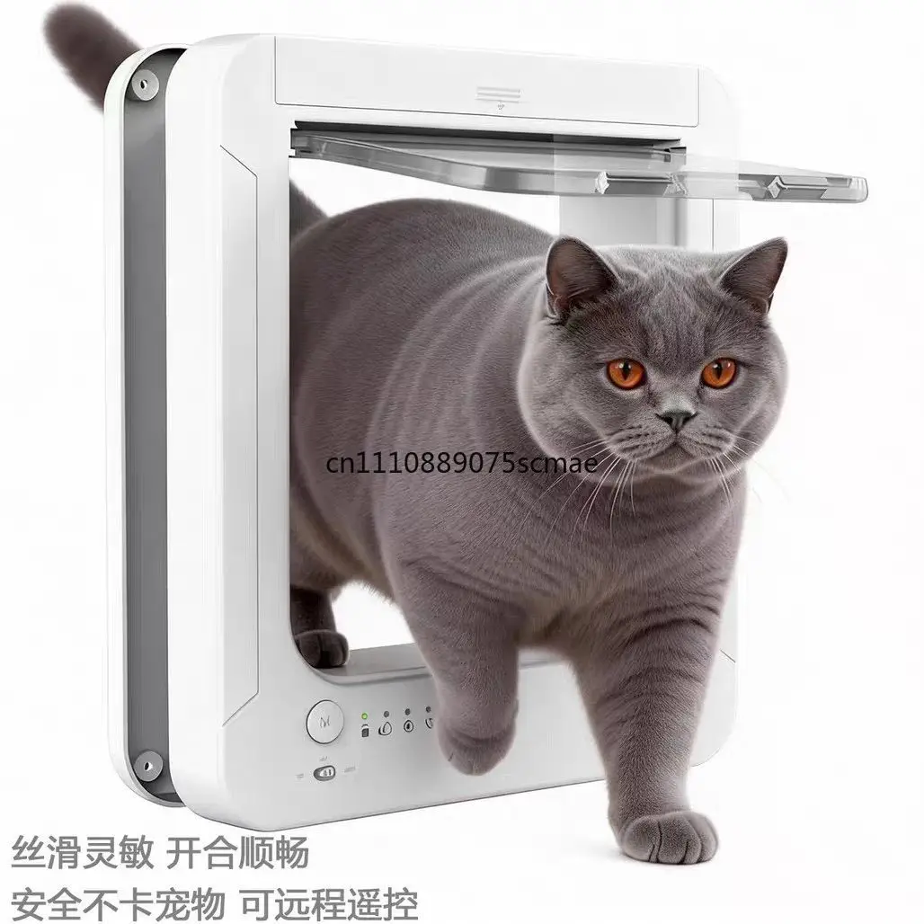 Smart Automatic Induction Pet Flap, Direction‑Controlled Cat and Dog Door for Pets Free Access