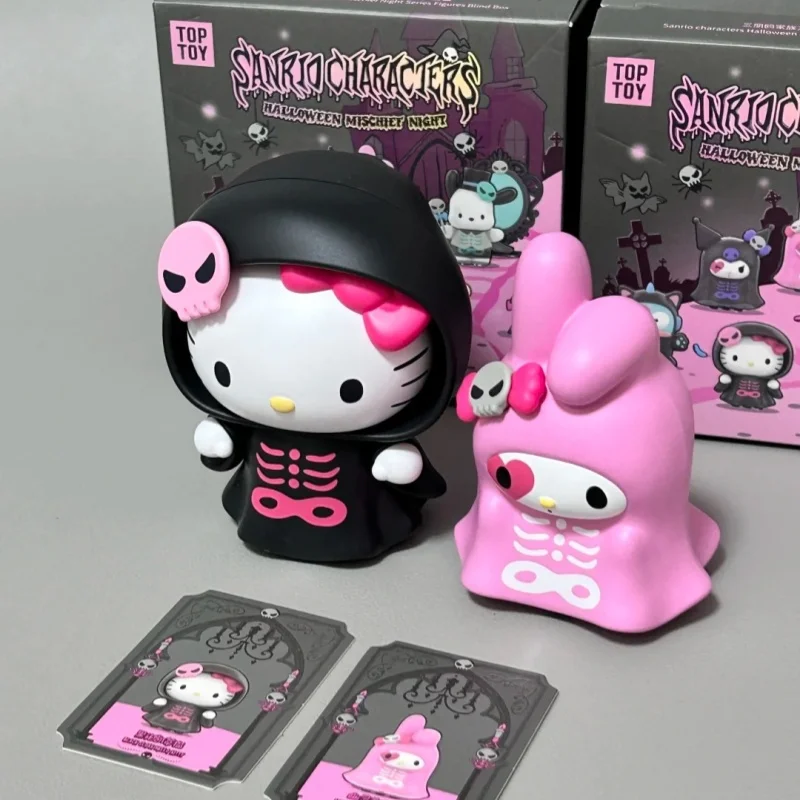 

Хэллоуин Озорная ночь Серия Слепая коробка ПВХ Модель Игрушечная фигурка Коллекционные украшения Таинственный подарок Модная кукла-сюрприз