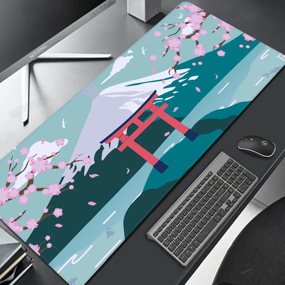 Mouse Pad Big Setup Gamer Accessories Art Table Laptop Gaming Pad on The Table Anime Mouse Mats Mouse Carpet Rug Keyboard Pad