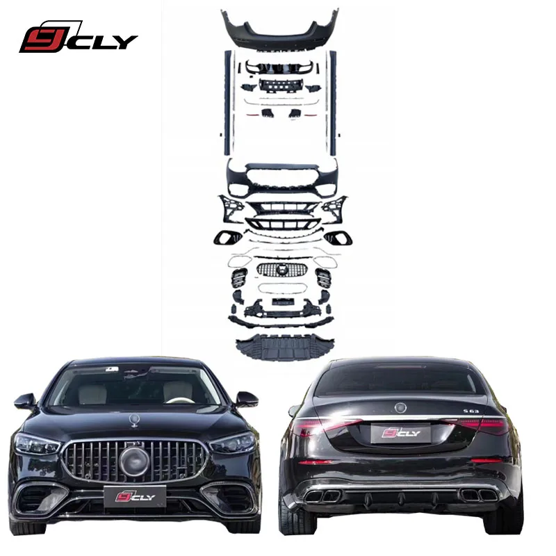 

Genuine Car Body Kit For S Class W223 Upgrade S63 AMG Bodykit Bumper Vents Hood Headlight Diffuser Side Skirt