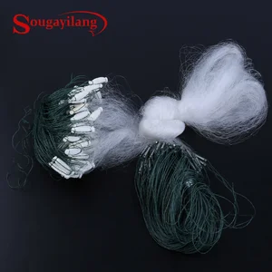 Sougayilang 100 balık ağı tuzak, yumuşak tel, ağ, premium, şamandıra, deniz, balık ağı mücadele baitcasters balıkçılık 7 en çok satan, taraf, balıkçılık, büyük - №6