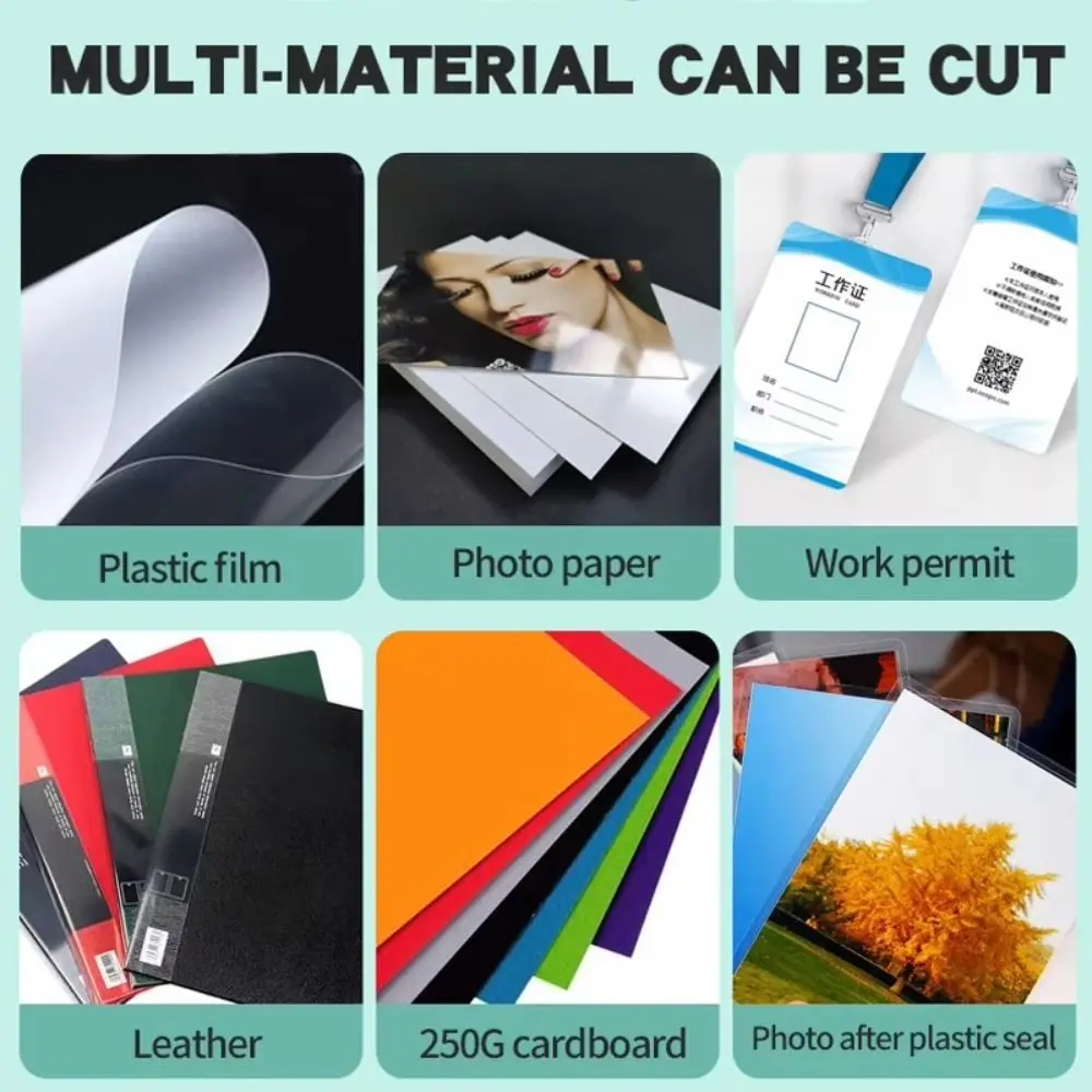 Precision Paper Cutting Tool Stainless Steel R4 Corner Rounder Photo Trimmers Guillotine Manual Cutting Guide A4 Paper Cutter