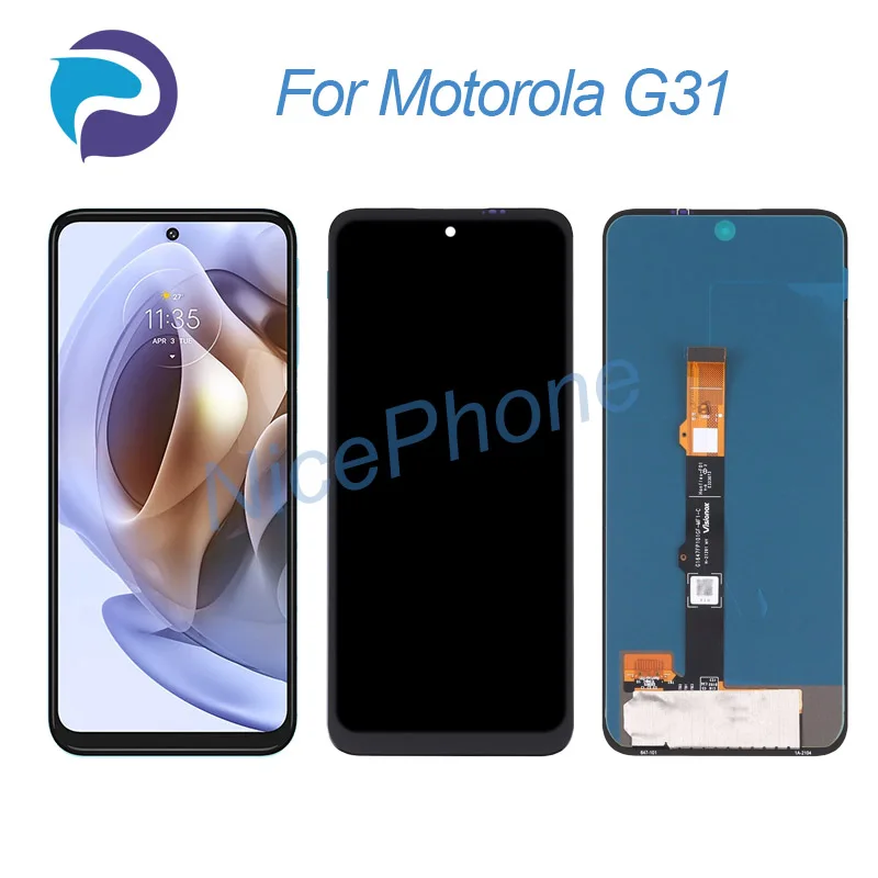 for Motorola G31 LCD Display Touch Screen Digitizer Assembly Replacement 6.4