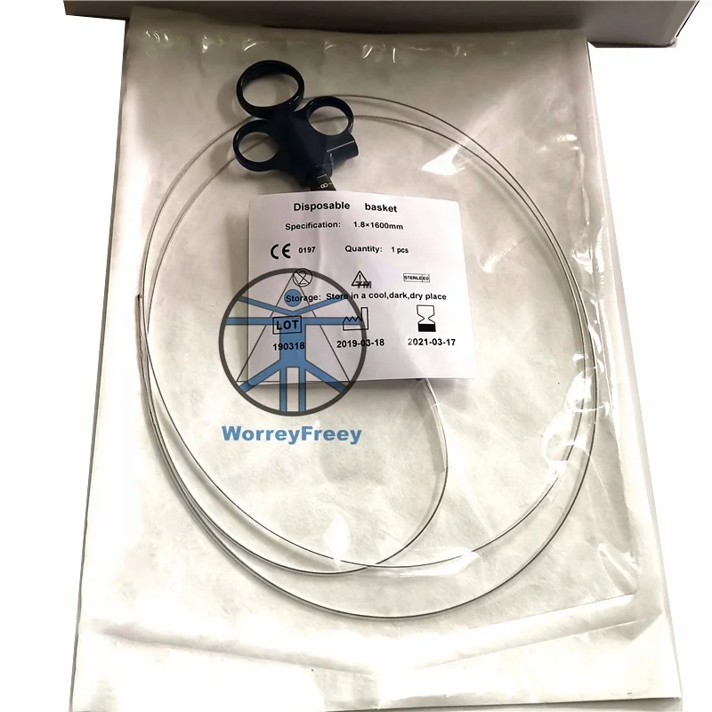 

Urology flexible endoscope atone retrieval basket disposable stone basket urethroscope