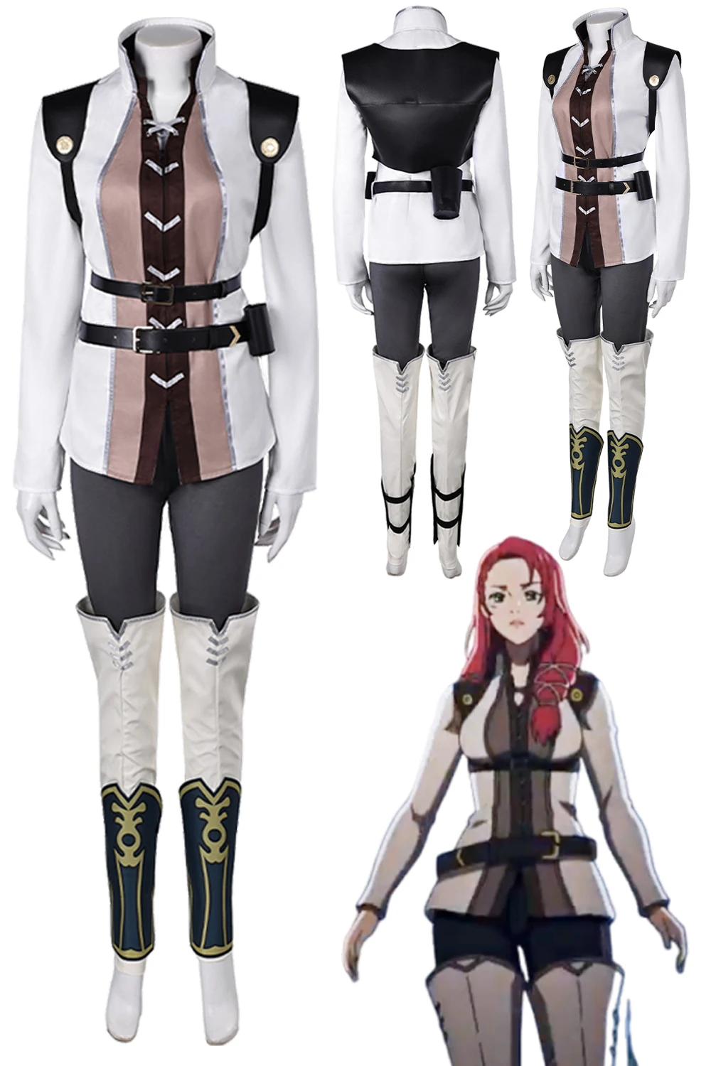 

Hera Cosplay Knight Battle Suit Costume 2024 Movie Lorded Rings Disguise Women Outfits Dress UP Fantasia Uniform Halloween Suit