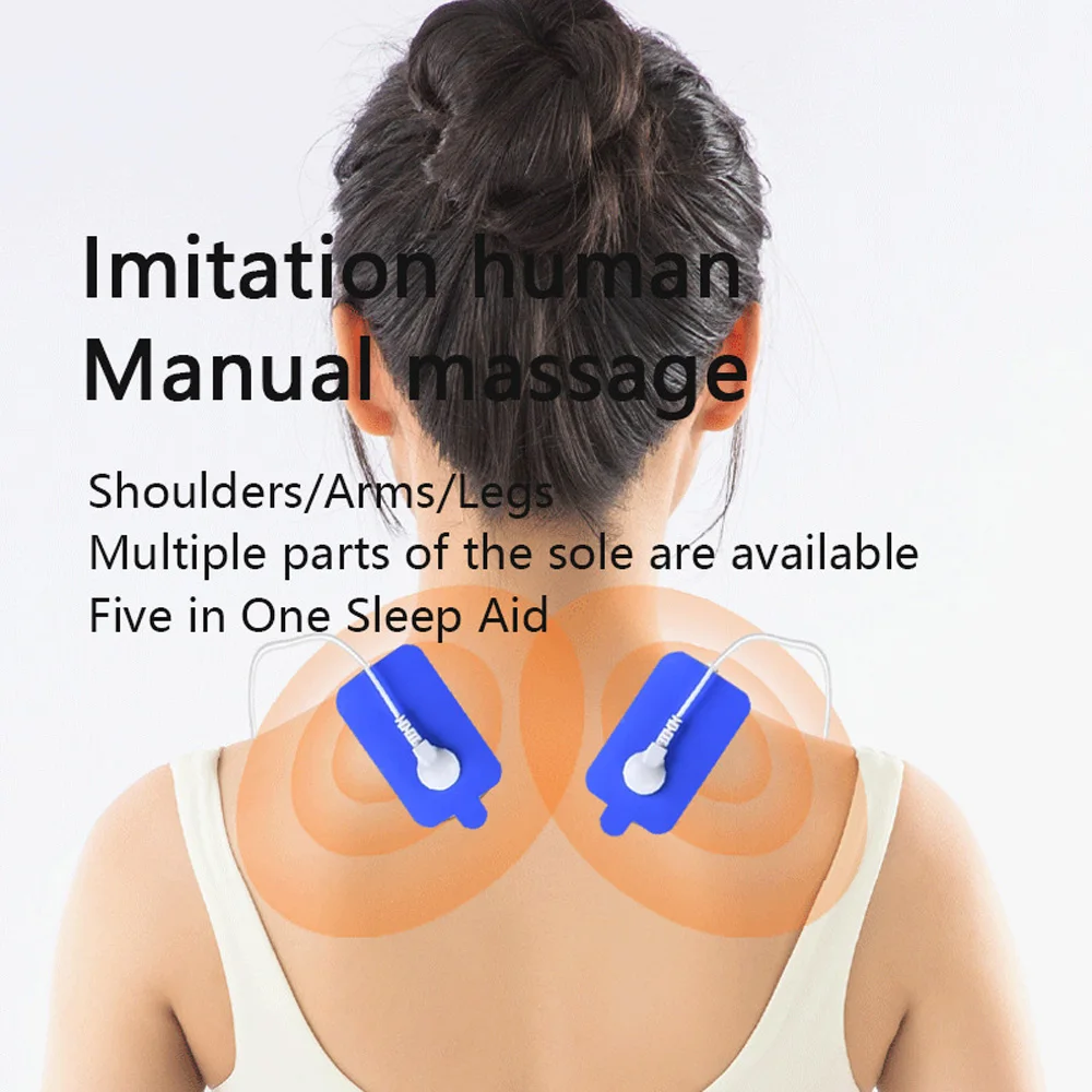 Ces جهاز مساعد النوم الأرق القلق الاكتئاب الإغاثة Ems النوم المساعدة عبر الجمجمة تدليك مكركرنت الصداع النصفي التنويم المغناطيسي #4