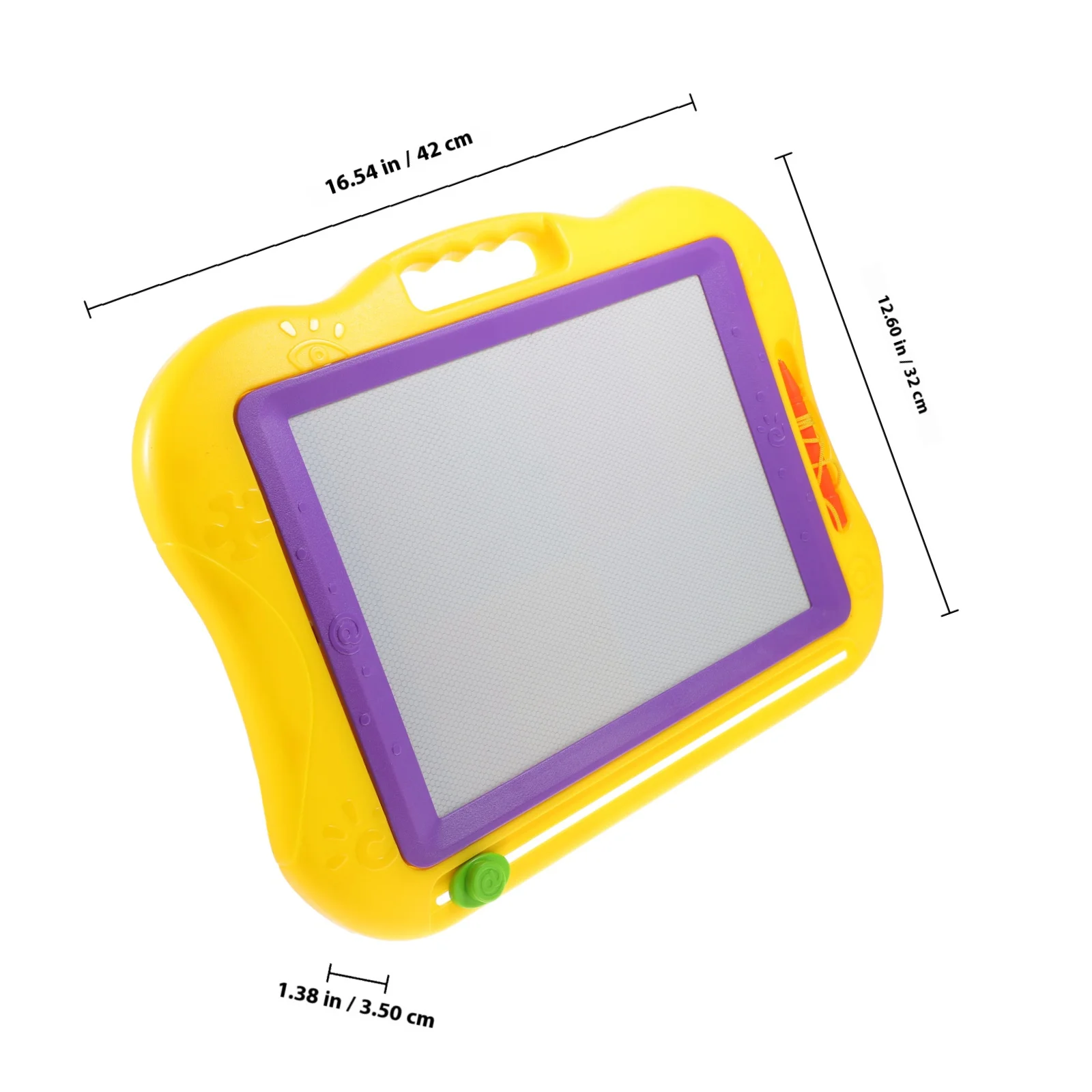 Prancheta magnética apagável, tela grande, escrita colorida, bloco de desenho para crianças, aprendizagem criativa, prancheta educacional