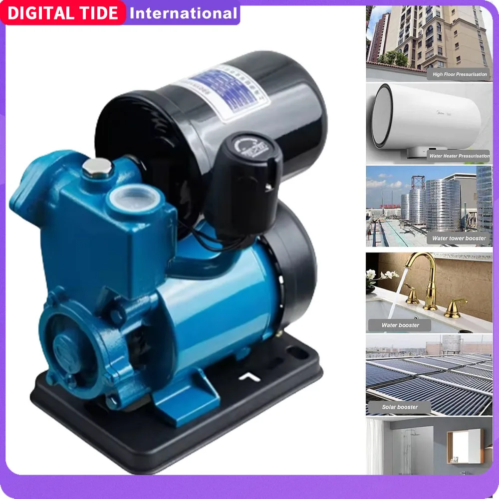 

Автоматический самовсасывающий насос, повышающий кран, нагреватель холодной воды, всасывающий насос для труб, бытовой самовсасывающий насос 128 Вт/250 Вт370 Вт