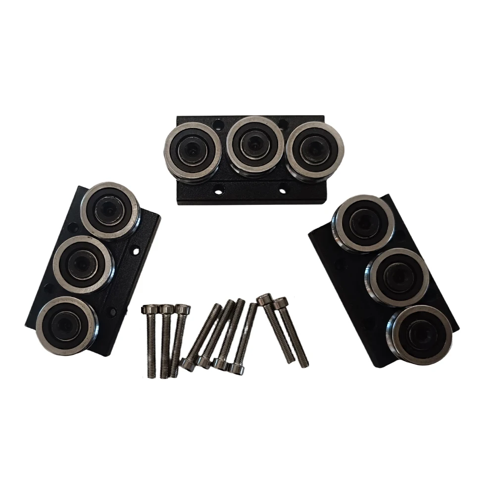 

Original FLSUN V400 3D Printer Parts Pulley Kit Ball Bearing Slider Set Wheel Guide Roller Accessory Linear Slippery Course