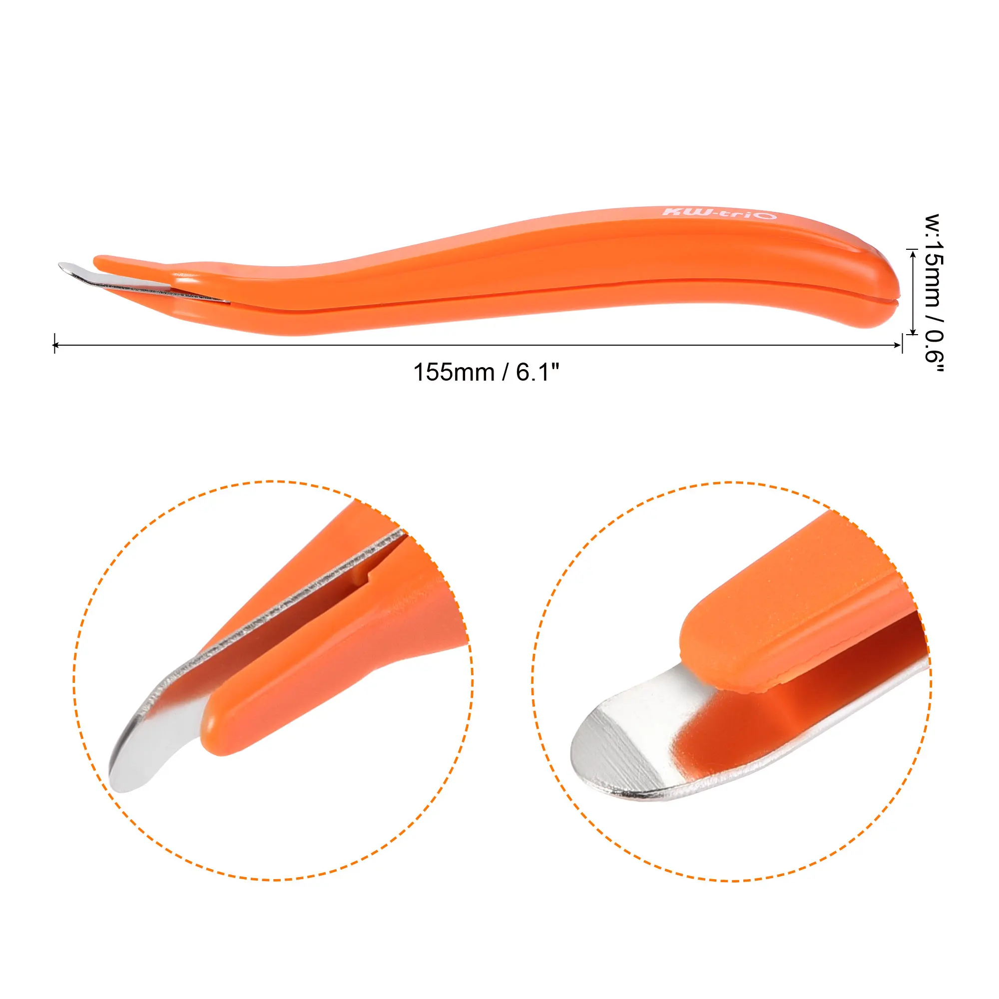 4Pcs Portable Staple Remover Staples Nail Pull Out Extractor Efficiency Magnetic Needle Remover Nail Puller Binding Tool