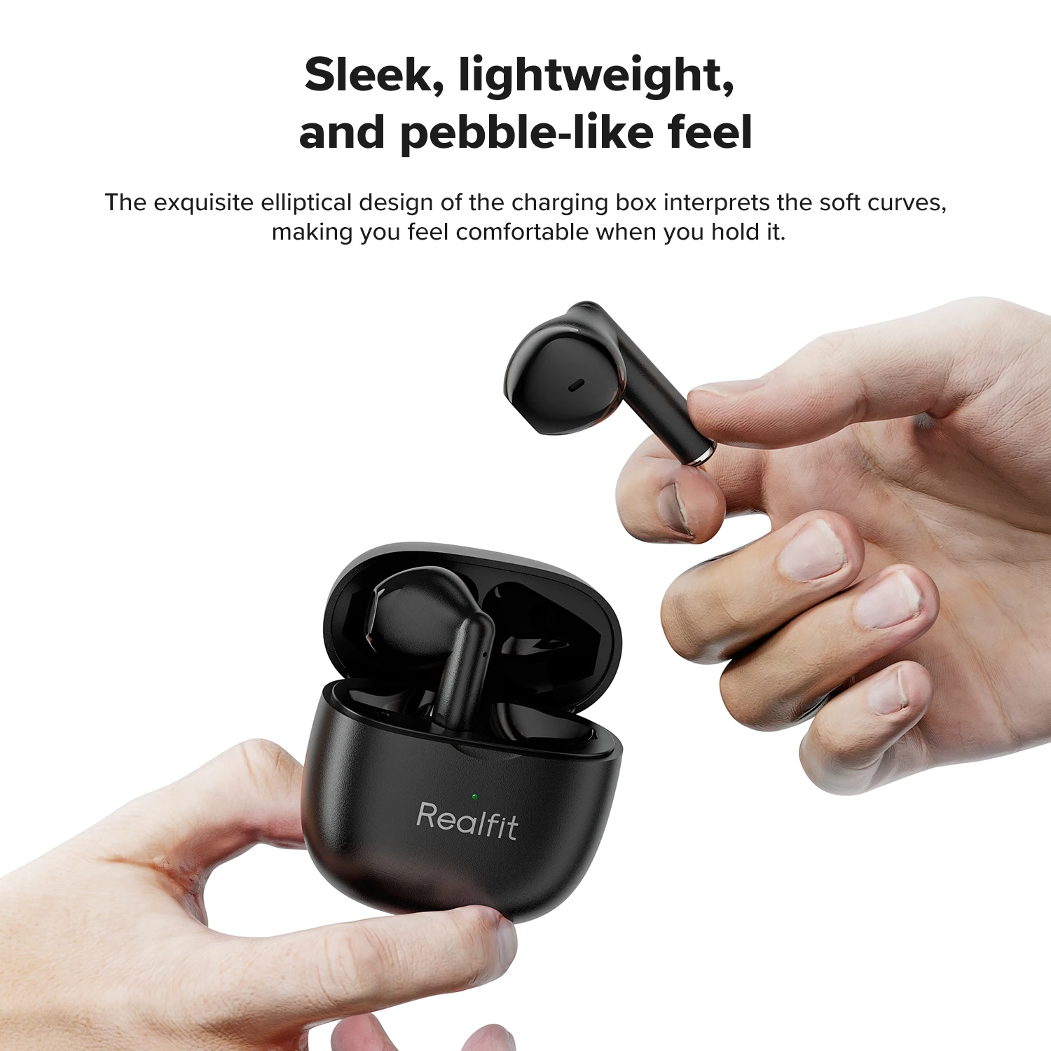 Realfit F1 Bluetooth Earphone Excellent HIFI Quality TWS Wireless Earbuds Wholesale for Lenovo LP40 GM2 Pro Xiaomi Realme image 5