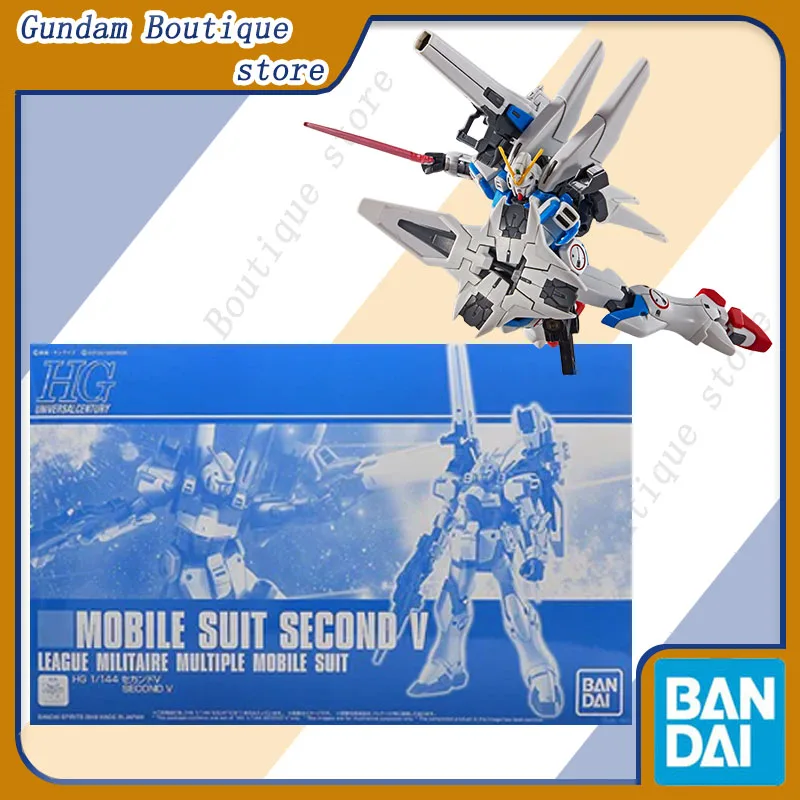 

Bandai Genuine HG MOBILE SUIT SECOND V Gundam Anime Action Figure Robot Collectible Assembly Model Toys Ornaments Gift Children