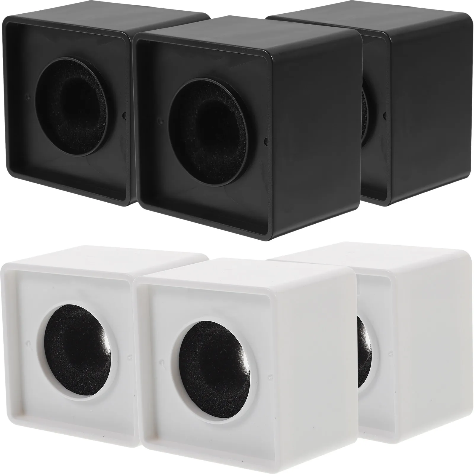 

Набор из 6 изолирующих экранов для микрофона, прочные держатели для микрофонов для интервью и конференц-залов, логотип-куб