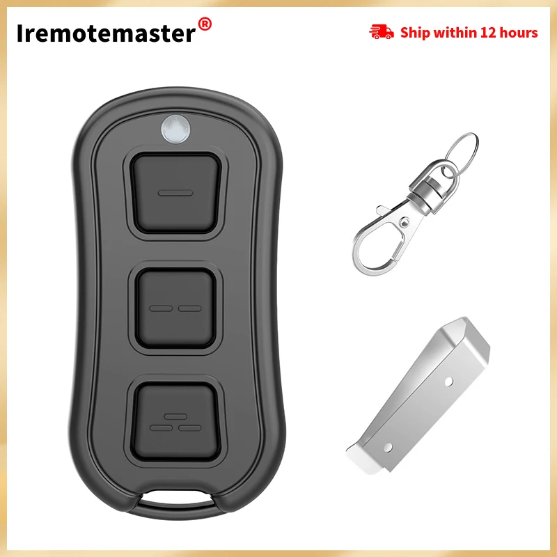 Garagem Porta e Portão Controle Remoto, 433.92MHz Rolling Code, Transmissor De Controle Remoto