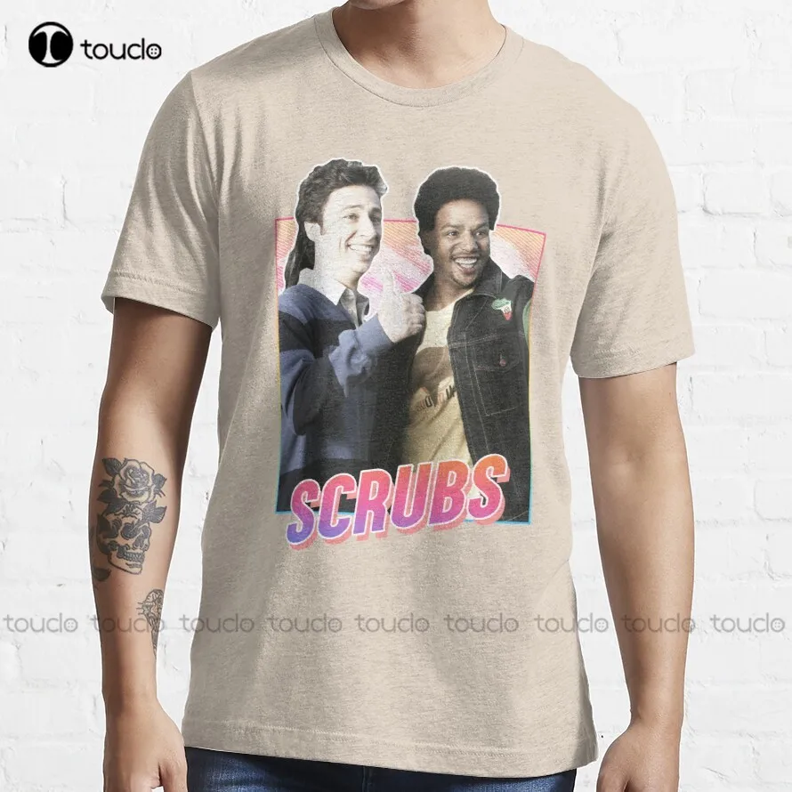 Scrubs Friendship - 80S Design T-Shirt Mens T Shirts Casual Custom Aldult Teen Unisex Digital Printing Tee Shirt Xs-5Xl Cotton