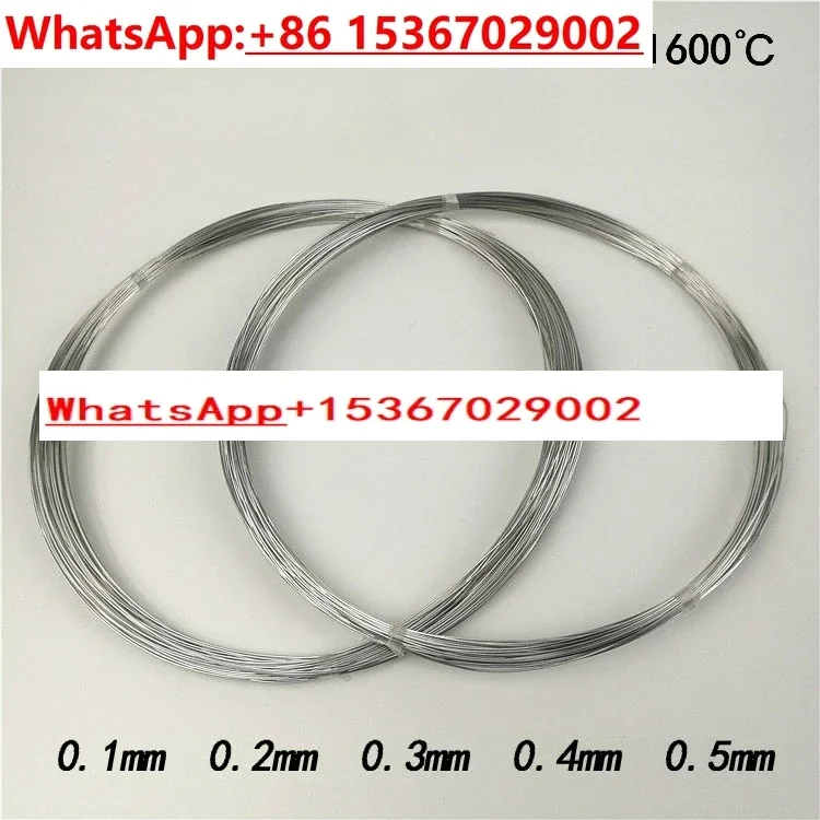 S-shaped  Platinum and Rhodium Platinum thermocouple wire diameter 0.1/ 0.2/ 0.3/ 0.4/ 0.5mm length 100mm