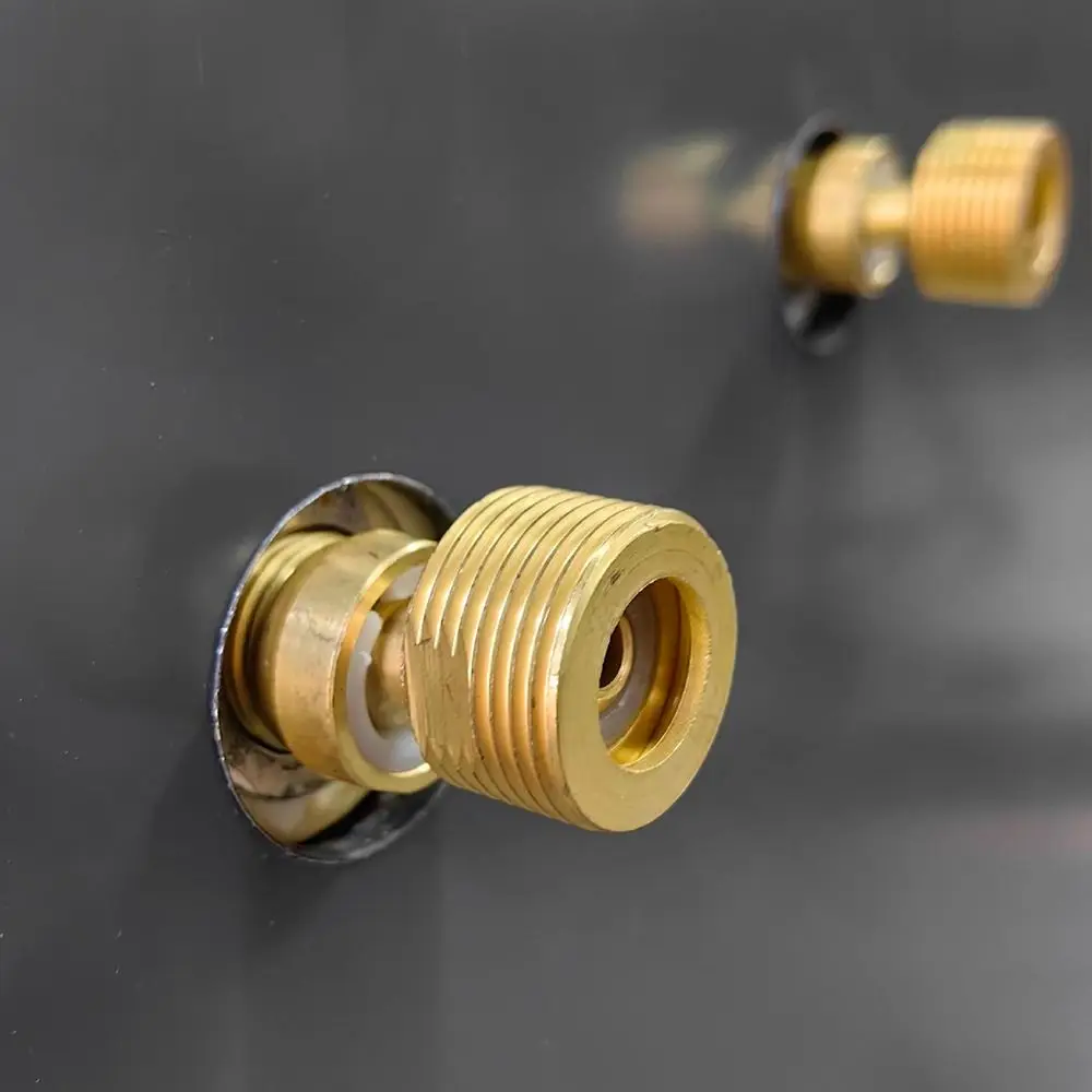 Copper Angled Curved Foot 360° Rotatable Angle Adjustment Shower Faucet Adapter Lengthened Wall Mounted Connecting Accessories