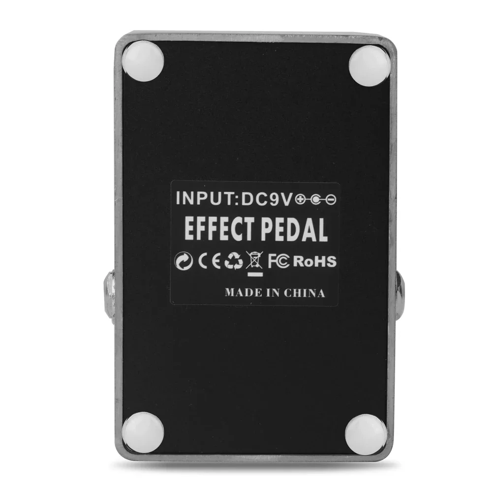 Dolamo-Pedal de efecto de guitarra de alta ganancia, D-4, Bypass verdadero, carcasa de Metal, piezas y accesorios para bajo de guitarra eléctrica