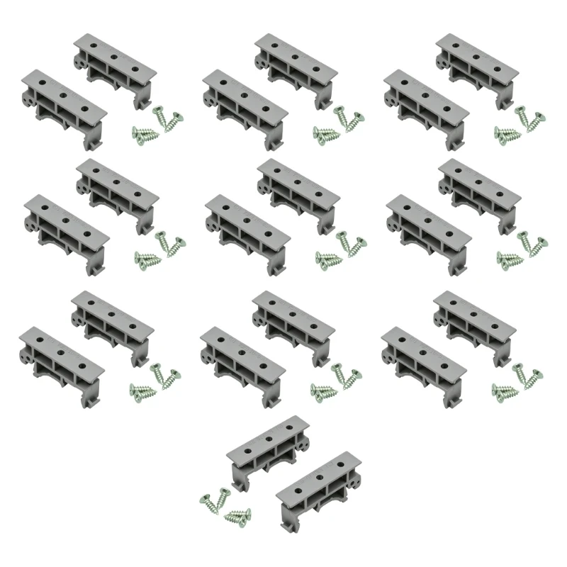 10 Pair Mounting Bracket Circuit Control Board Bracket Holder Carriers Clip C7AC