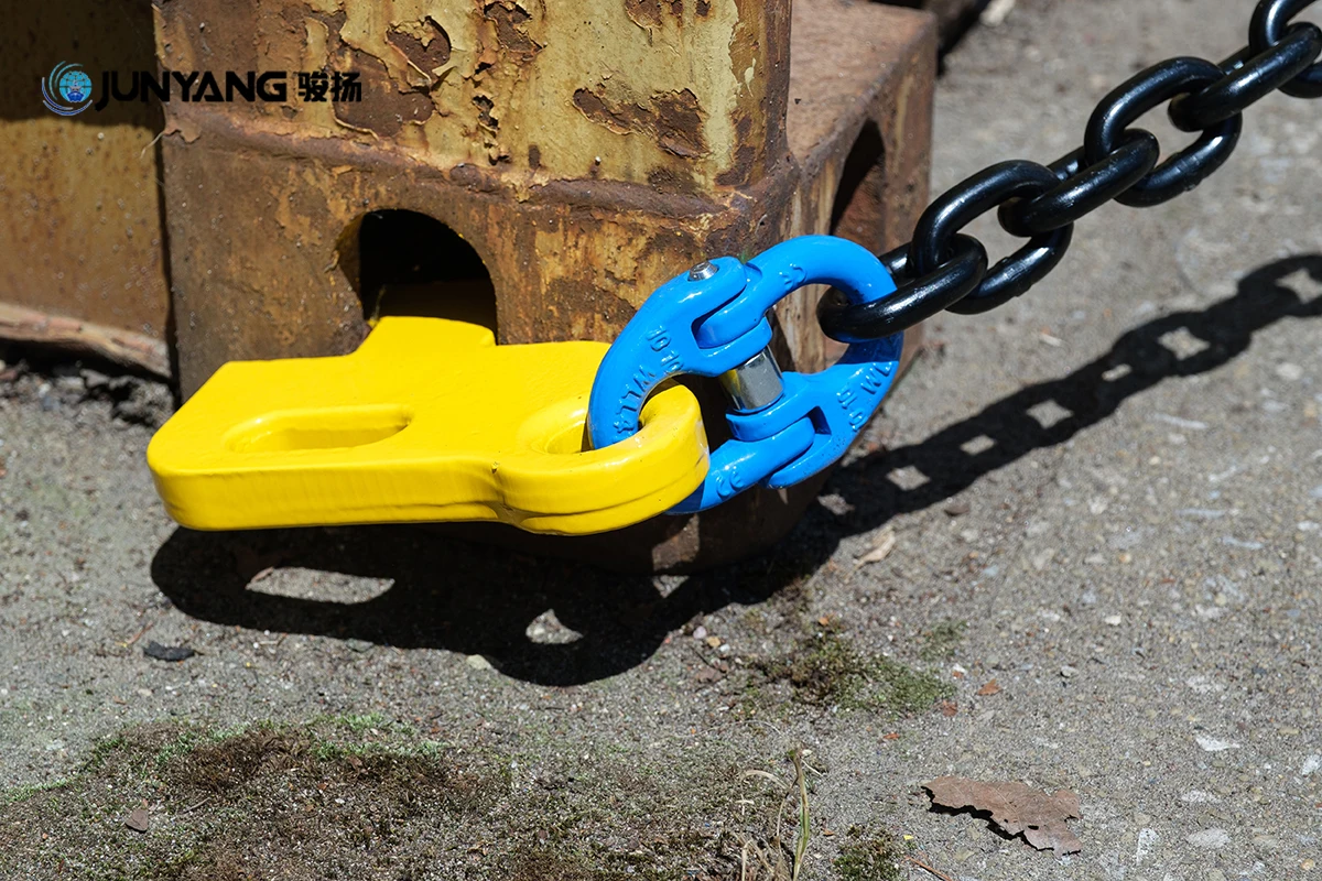 Alloy Steel Double Leg Lifting Chain G100 Sea Shipping Container Loading Chain Bridles Parts Accessories