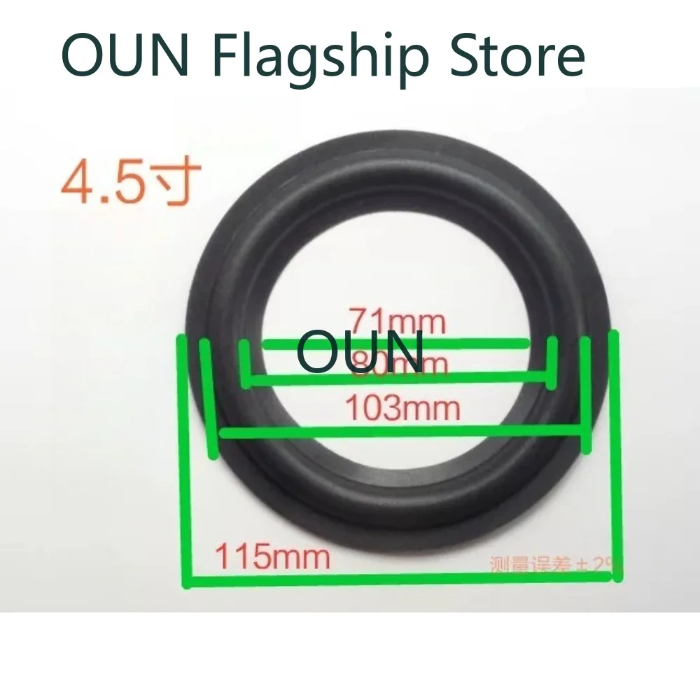 ounマッシュルームヘッドフォームエッジ45インチa7高品質スポンジエッジ45インチa97サブウーファースピーカーエッジ