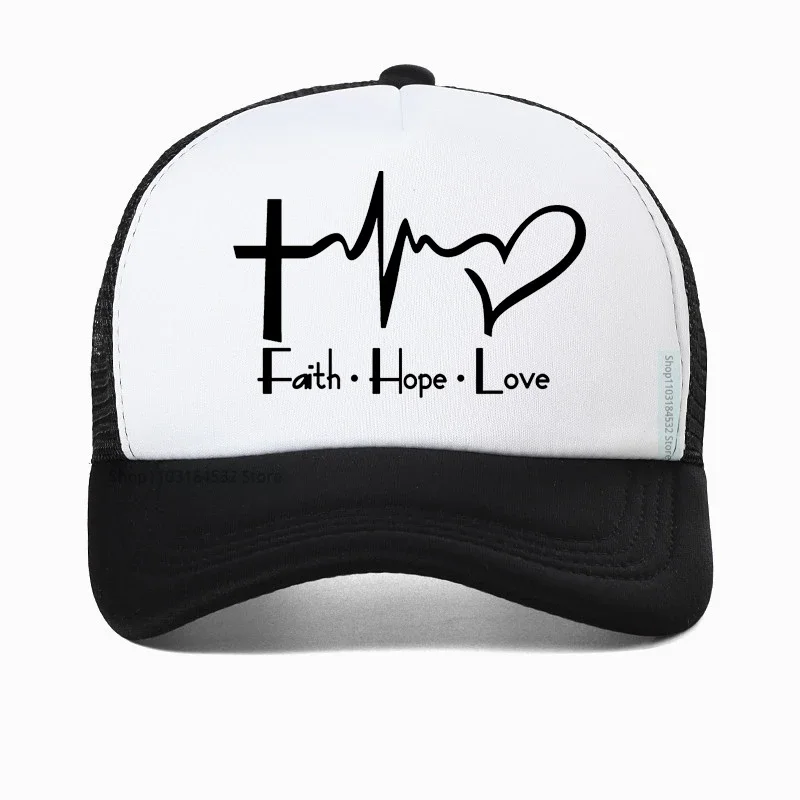 

Enjoy Jesus Christ The Real King Christian Funny Hip hop hat Unisex Faith Prayer Graphic Baseball Cap Mesh Breathable hats