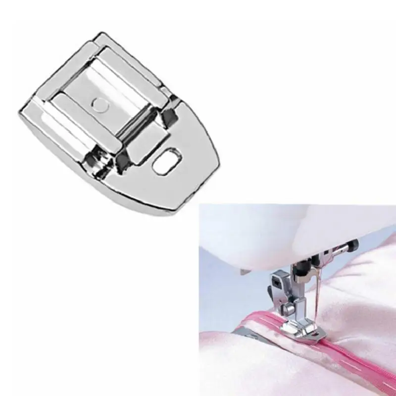 Invisible Zipper Presser Foot, Sewing Machine Parts, Sewing Accessories, Brother, Brother, JANOME, JUKI, TOYOTA, #7306A