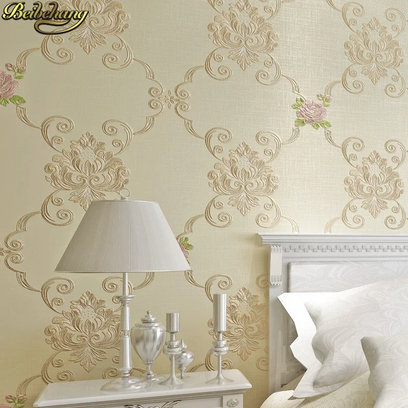 beibehang-carta-da-parati-pastorale-europea-intagliata-per-pareti-carta-da-parati-con-fiori-3d-per-soggiorno-sfondo-tv-rotoli-di-carta-da-parati-3d