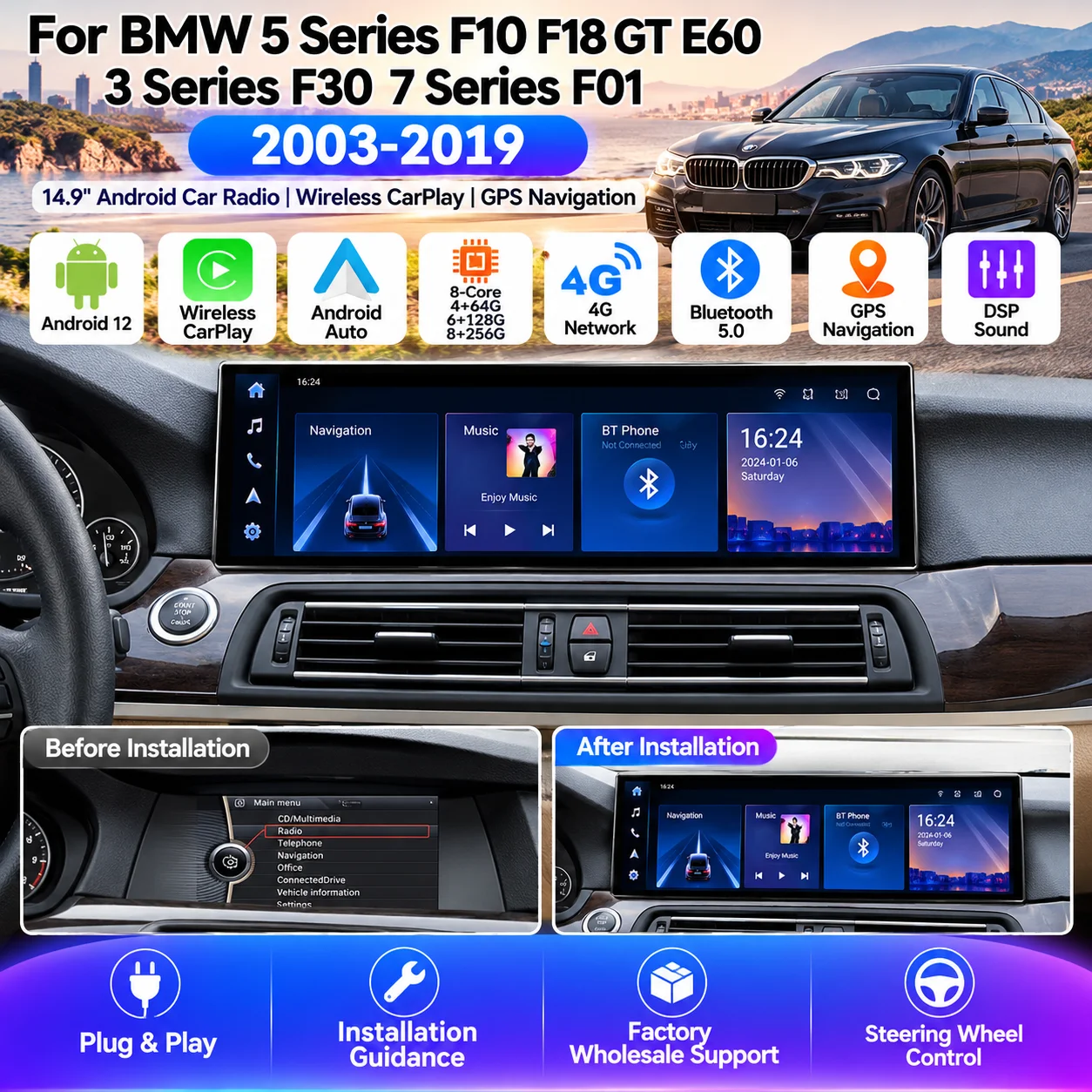 CarPlay GPS Navigation 14.9
