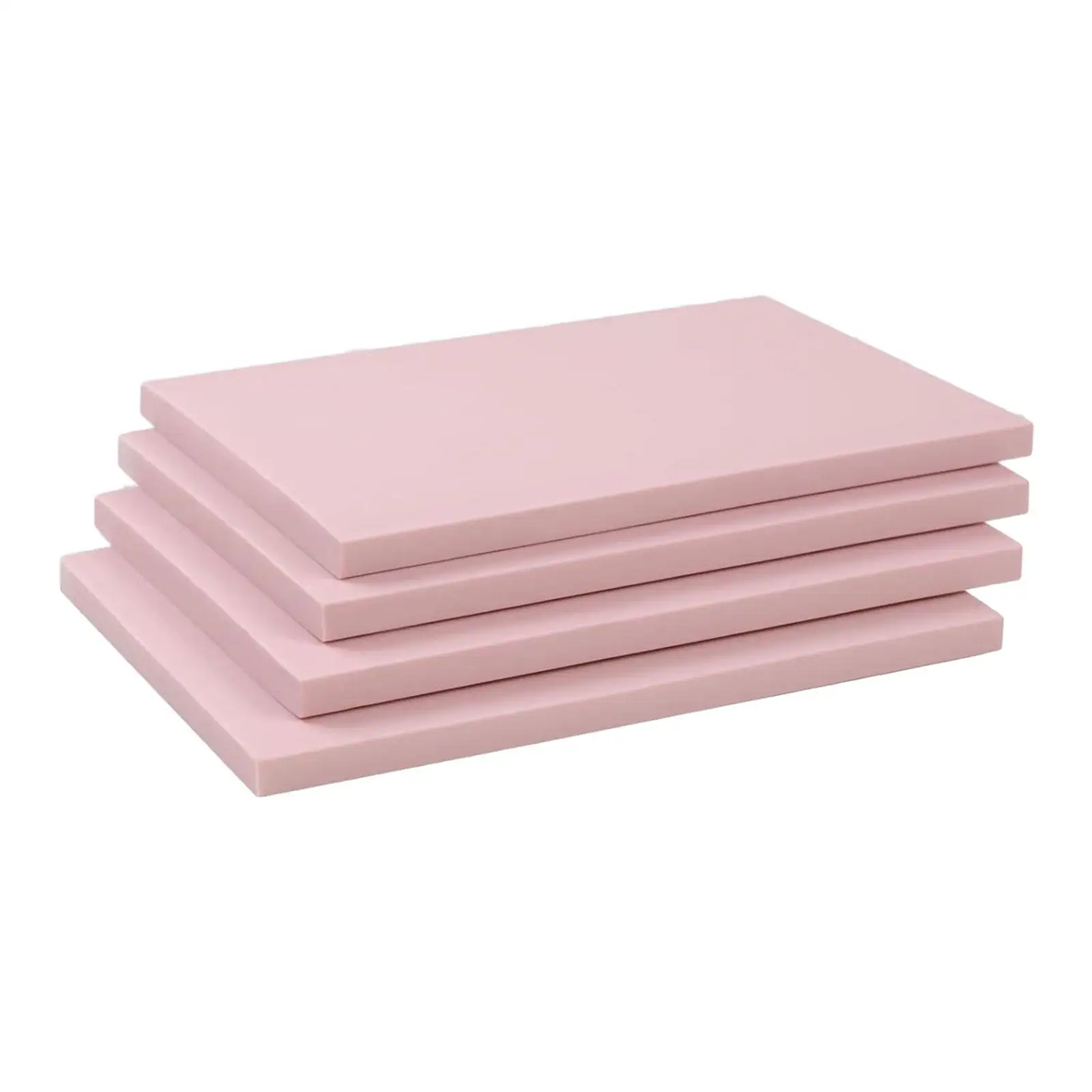 

Professional Pink Rubber Engraving Blocks for Stamp Making Soft Rectangle Craft Material for Beginners