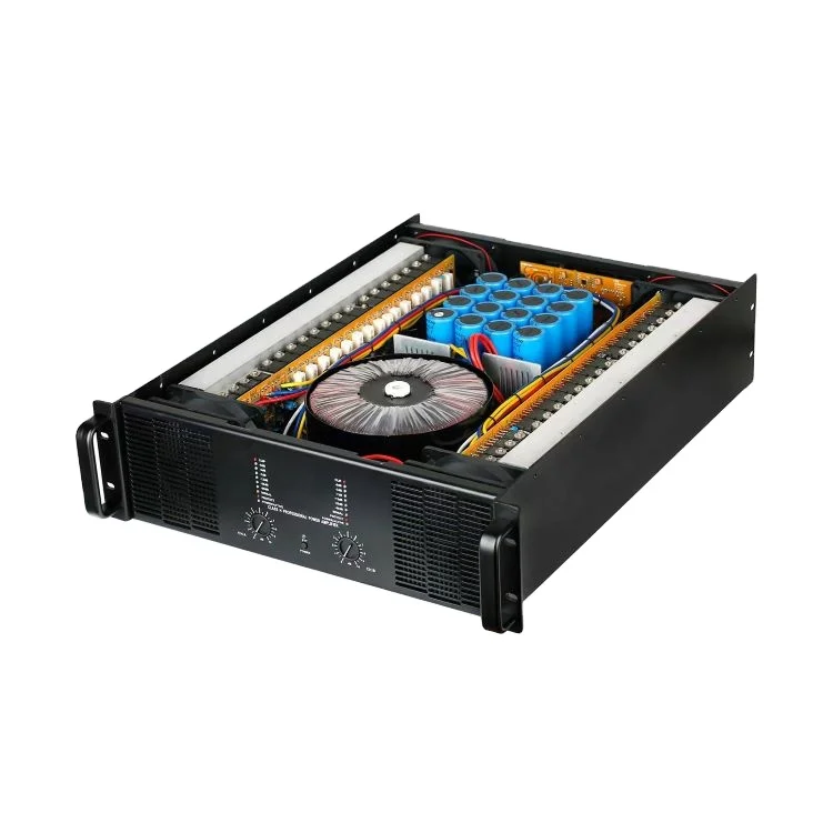 

2 Ch Power Amplifier 1500 W*2 Professional Stereo Power Amplifier