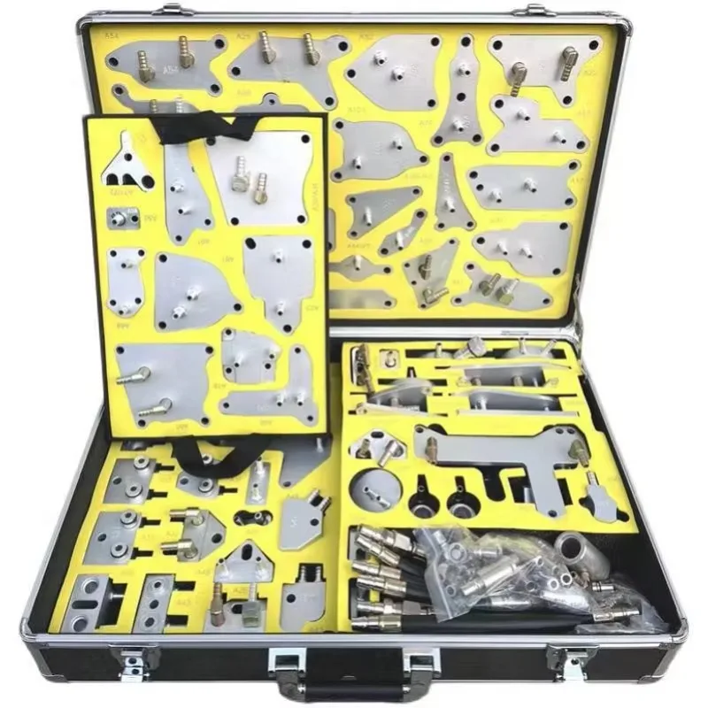 MMT211086‑2 140Pcs Brake Fluid Exchanger Adapter Tool Kit Pulsed Brake Oil Change Connector Set For Trolley