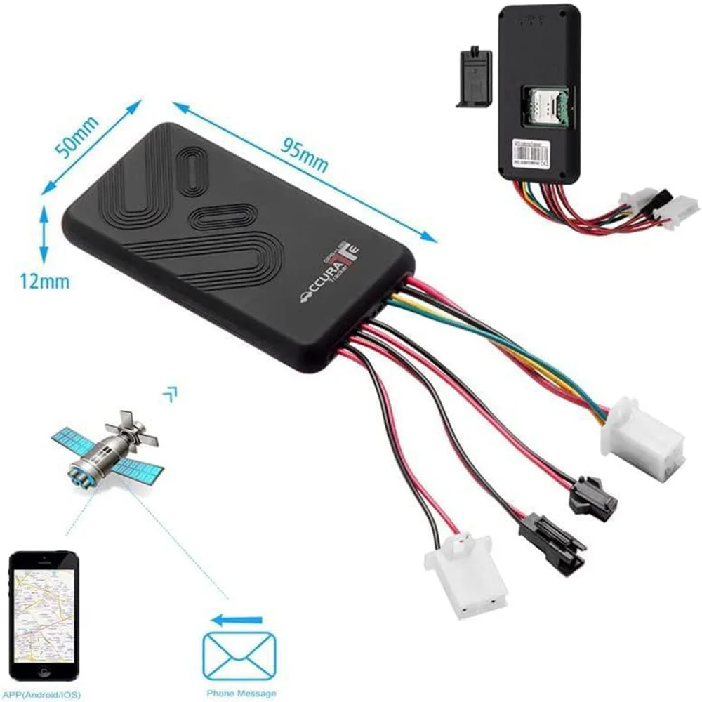 2G Antifurto GT06 Localizzatore GPS SMS GSM GPRS Sistema di localizzazione online per auto Monitor Tracker Allarme porta aperta Localizzatore di veicoli SOS
