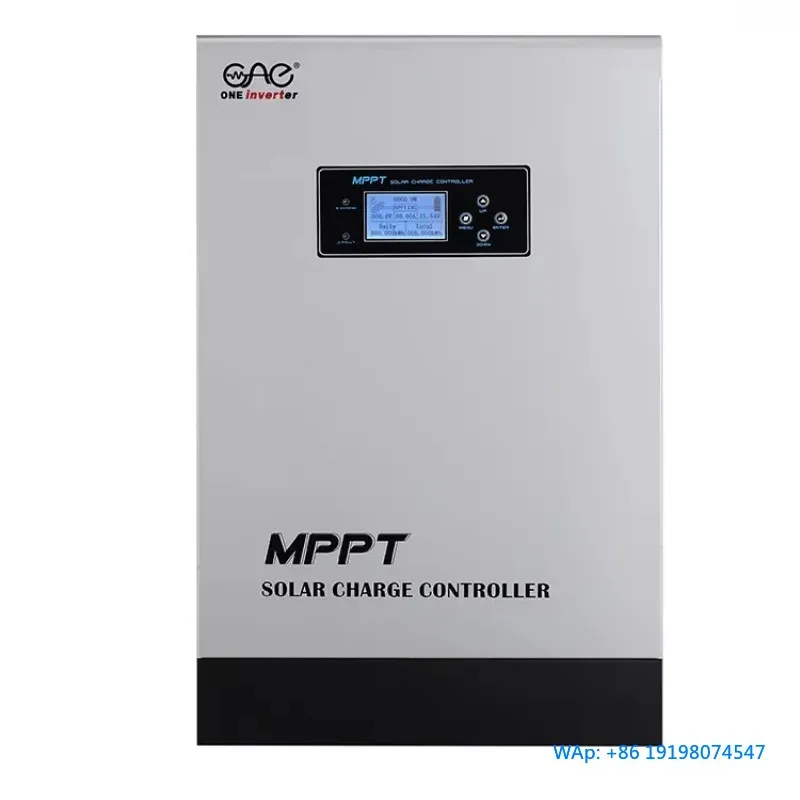 100A 48V-384VDC MPPT Solar Charge Controller WiFi 96V-192V Solar Panel Regulator