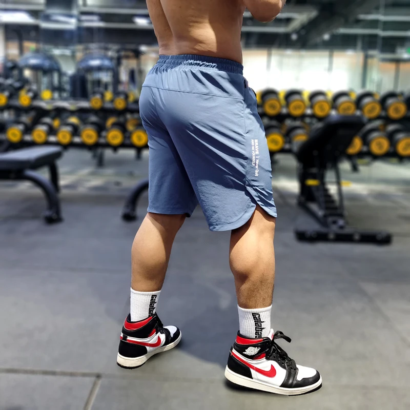 2023 letnie męskie spodenki do biegania z kieszenią na zamek błyskawiczny komfort szybkoschnący Fitness kulturystyka siłownia sport trening krótkie pół spodnie