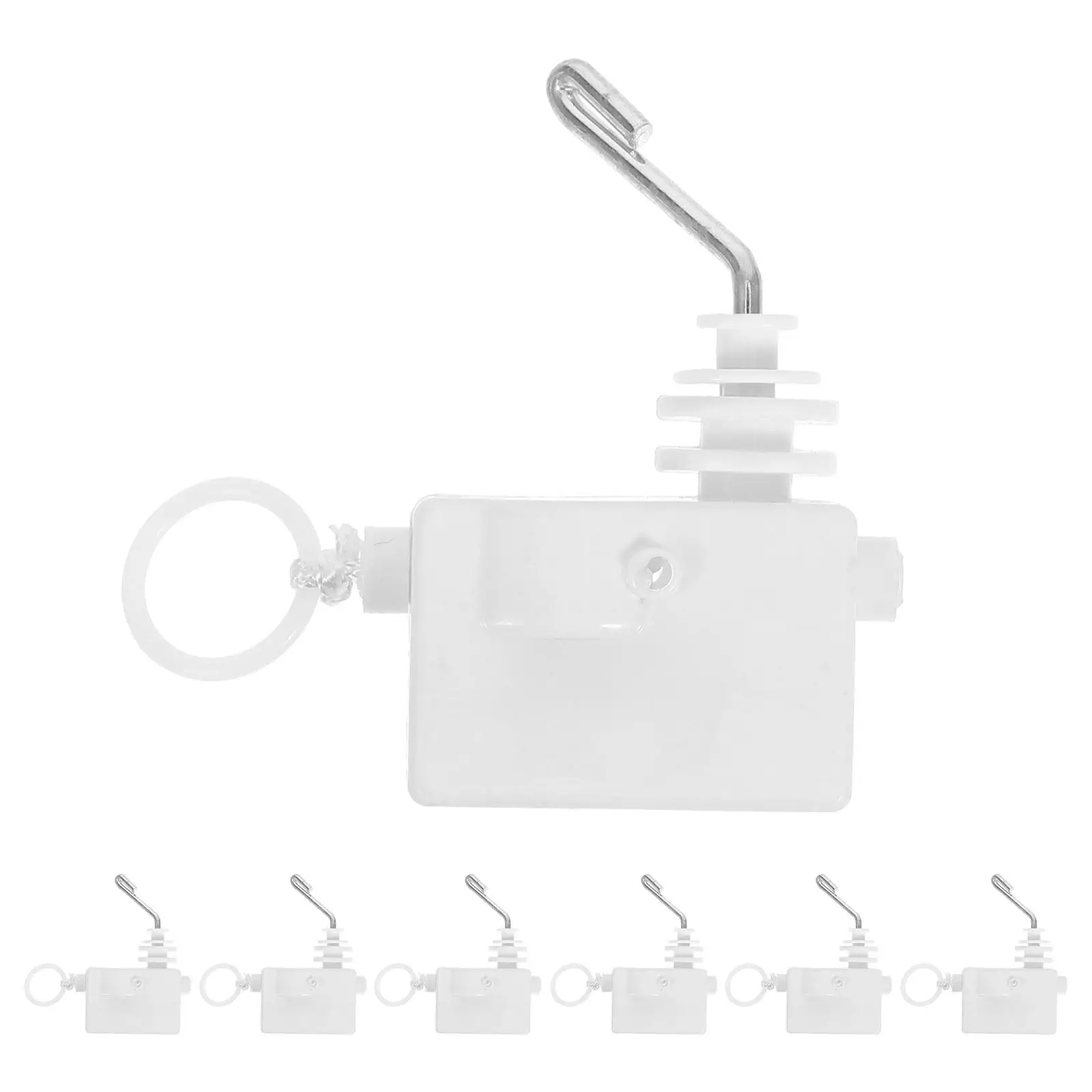 

8Pcs Clockwork Wagging Tail Insert for Animal Figures Pull String Movement Core Realistic Action Mechanism for DIY Creations Low