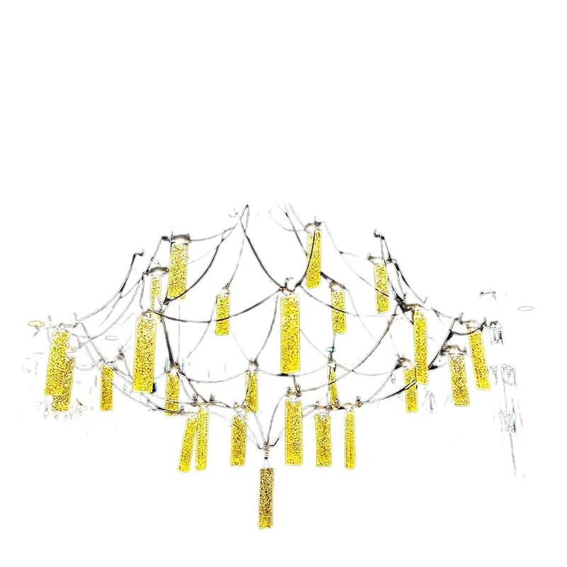 

Gypsy light luxury retro chandelier 110V decorative lamp hotel restaurant commercial bar clothing store lamp