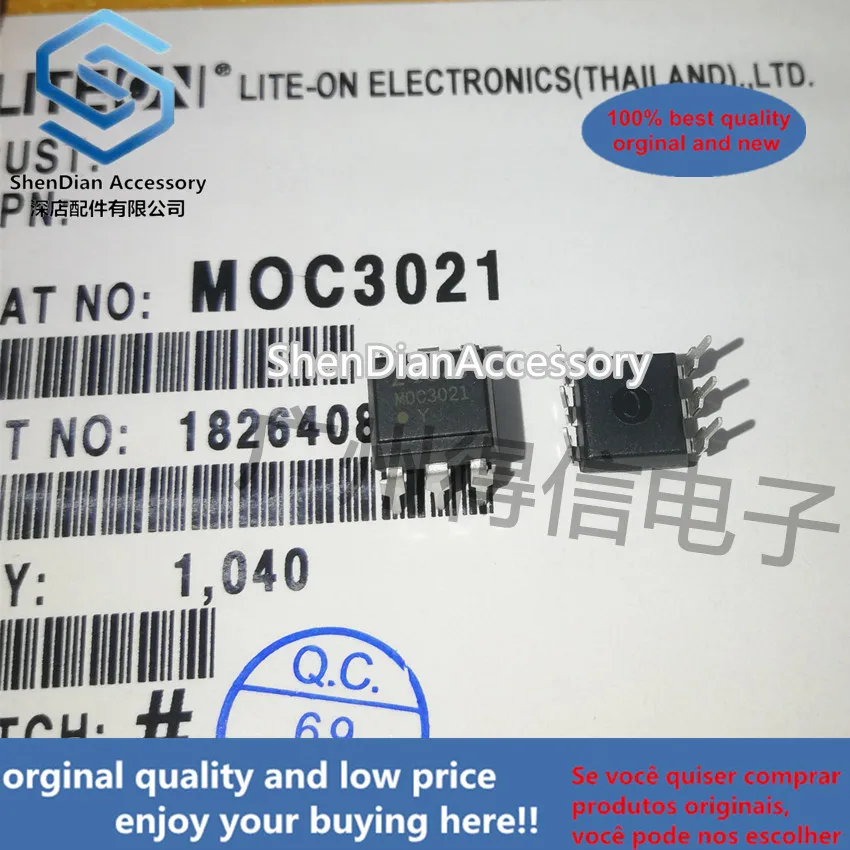 

20pcs 100% new and orginal MOC3021 3021 DIP-6 in stock