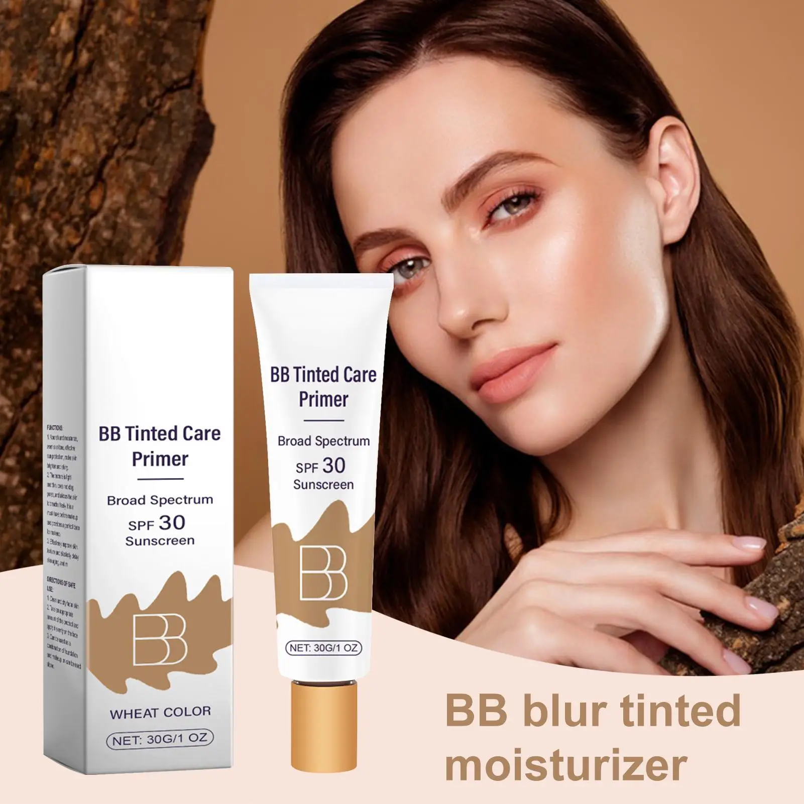 Crema BB 2026, Crema de Belleza, Base de Maquillaje, Unifica el Tono de Piel, Protector Solar, Hidratante, Corrector para Maquillaje Facial