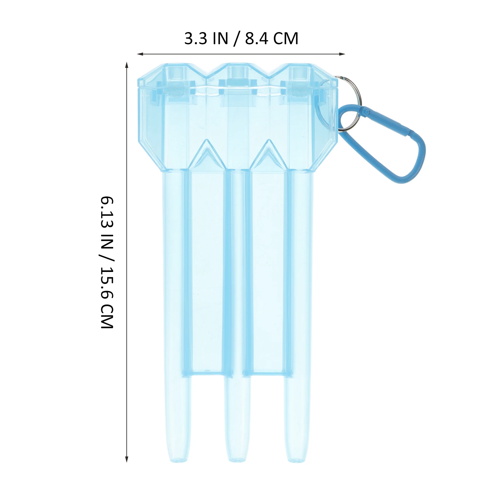 Boîte de rangement avec boucle de verrouillage à clé, pour organiser les accessoires de sport, ouvre-bouteille inclus, couleur bleue Durable