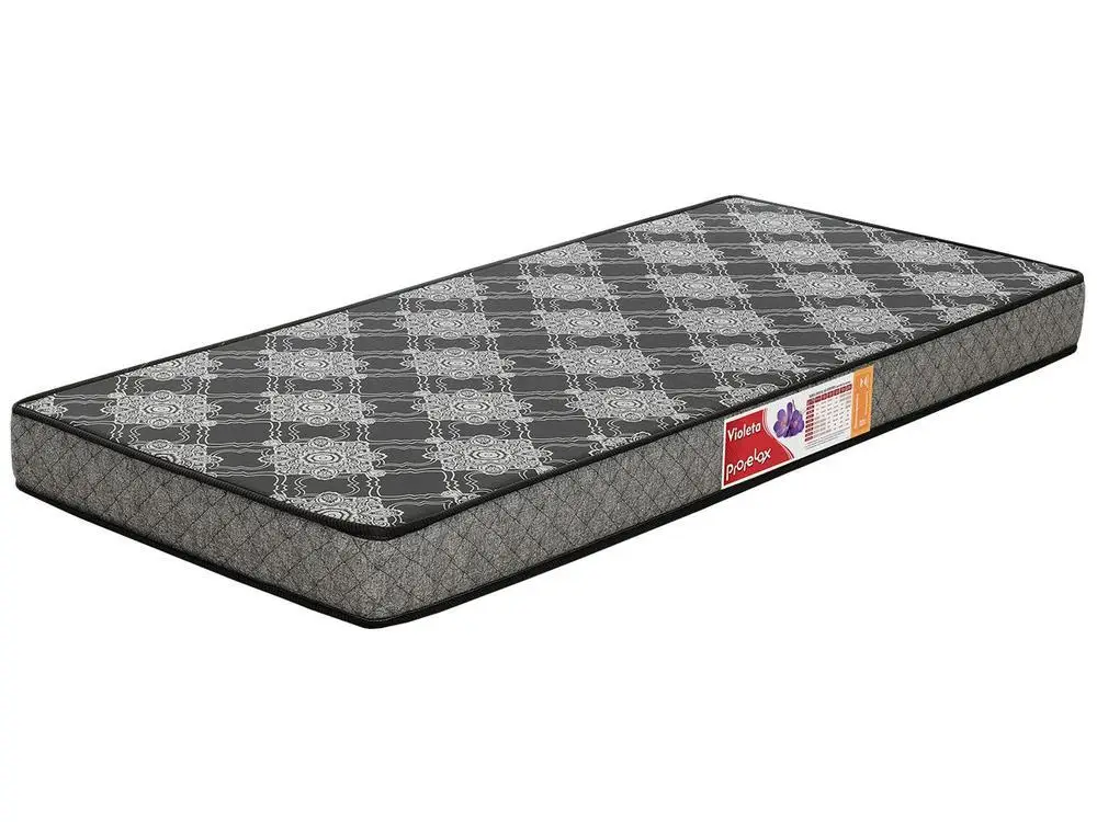 Single Mattress D-20 Foam Prorelax 12x78x188cm Violet