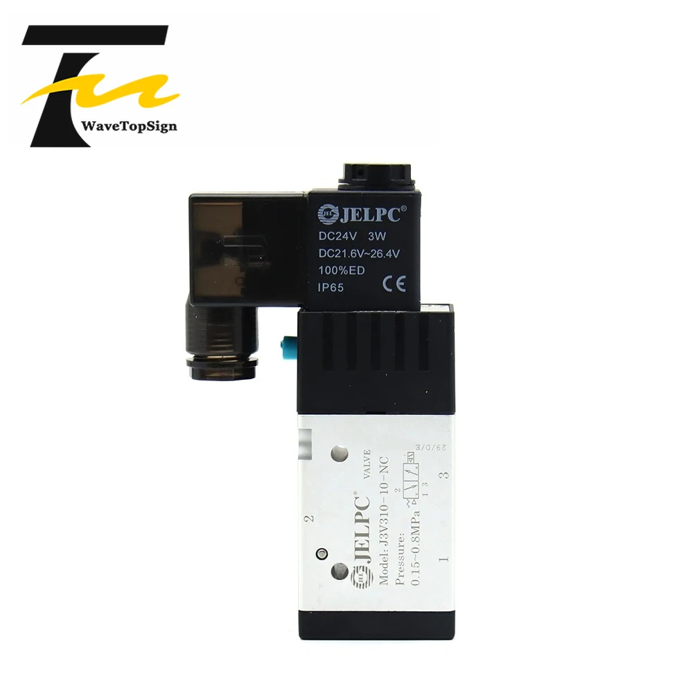J3V310-10-NC Pneumatic Solenoid Valve Normally Closed 5/2 Way Air Control Valve DC24V AC220V for Automation Equipment