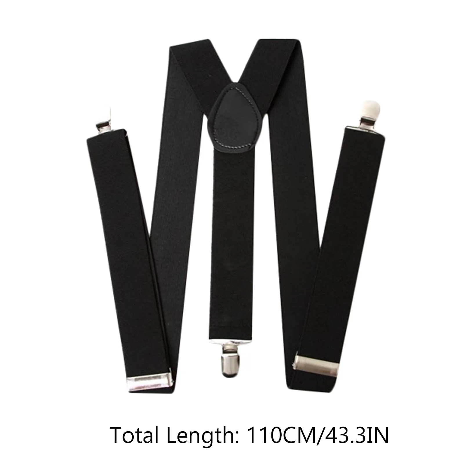 Trilece-Tirantes ajustables para hombre Y mujer, ropa de esmoquin con espalda en Y, Clips fuertes para el trabajo, talla única