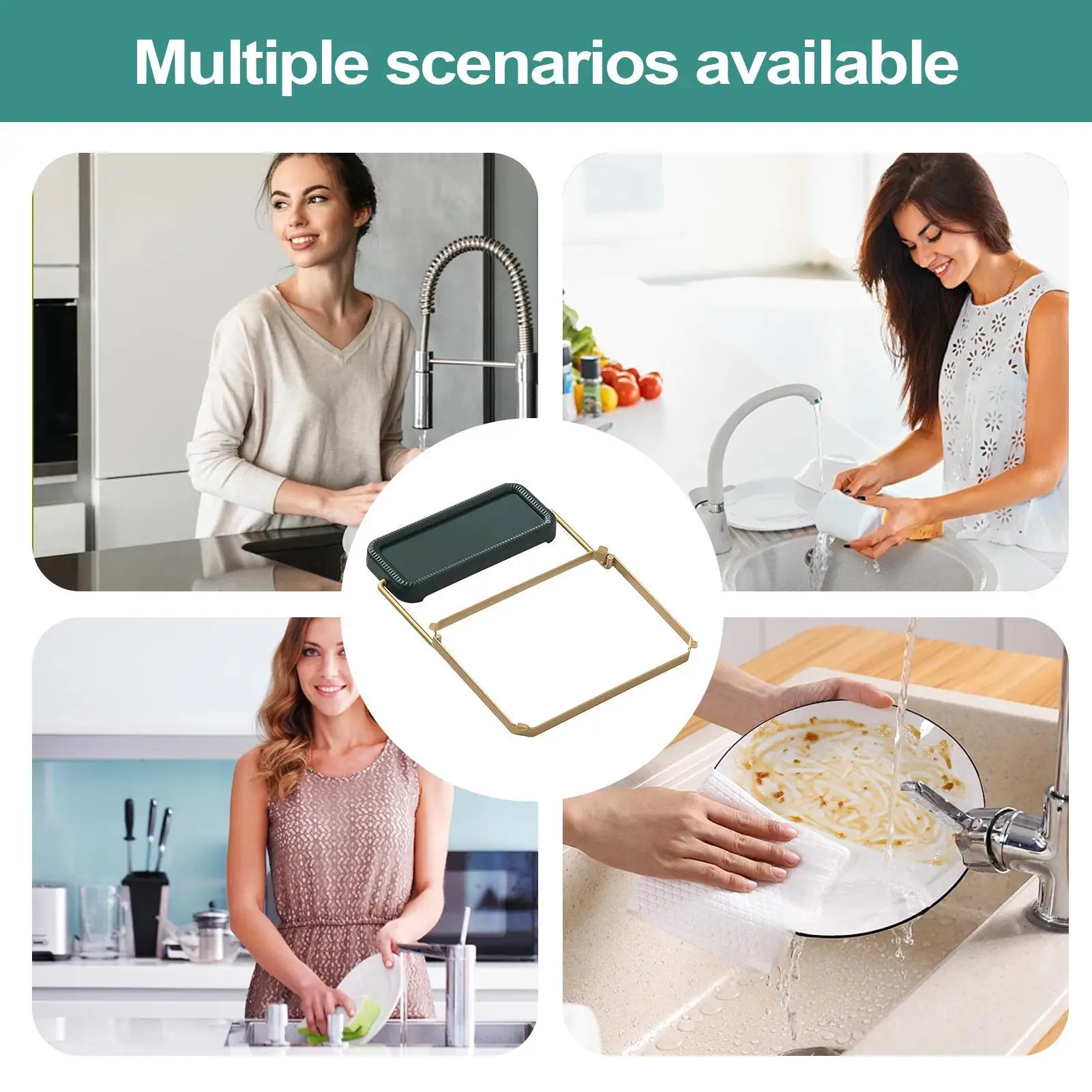 Sink Drain Basket Household Food Drain Filter Sink Strainer Basket For RV Commercial Laundry Shower Bathroom